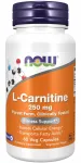 Toidulisand NOW Foods L-Karnitiin 250mg, 60 kapslit