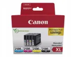 Canon PGI-2500XL tindikassettide komplekt must, sinine, purpur, kollane (9254B010)