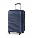 Keskmise suurusega kohver PUCCINI ABS028B-7A, sinine, rattastega