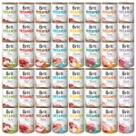 BRIT PATE & MEAT koerakonservid, erinevad maitsed, teraviljavabad, 48 x 400 g