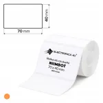 Niimbot K3 valged kleepsud, 70x40 mm, 690 tk