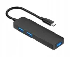 USB-C hub 5in1 SD ja TF kaartide lugejaga