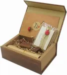 Puidust USB m&auml;lupulk 16 GB kingituskastiga HMFK+MWH