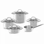 Fissler San Francisco 5-osaline roostevabast terasest pottide komplekt
