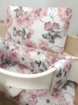 Veekindel padi Stokke Tripp Trapp, 2in1, lilled, roosad &otilde;ied