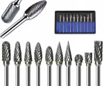 Puur- ja freeside komplekt puidul&otilde;ikuseks, metallile, 10 tk, 3 mm