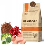 Kuiv toit steriliseeritud kassidele Grandorf Turkey Sterilised, 2 kg + kingitus