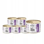 4Vets Natural steriliseeritud kasside m&auml;rgtoit k&uuml;&uuml;likuga, 6 x 185 g