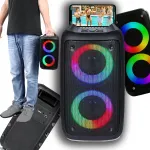 Juhtmevaba k&otilde;lar karaokega, Bluetooth, AUX, USB Partybox