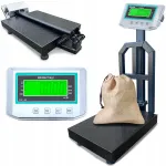 Kaalud LCD-ekraaniga, 100 kg, 30x40 cm, seljatoega