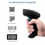 Kaasaskantav 1D/2D USB traadita v&ouml;&ouml;tkoodi lugeja Bar Code 40