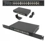 V&otilde;rgul&uuml;liti LANBERG RSGE-24P-2GE-2S-250, 24x1Gb PoE+, 2xGb, 2xSFP, 19" rack, 250W