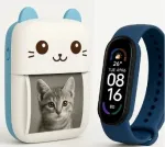 Smart Band 6 sinine nutiv&otilde;ru + mini termosalong