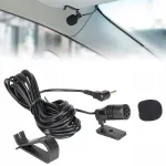 Autokasutusega mikrofon klambriga ja 3 m kaabliga, 3,5 mm pistik