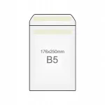 B5 &uuml;mbrikud, valged, 50 tk, SK NC 31521020/50