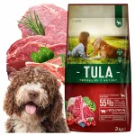 Kuiv koeratoit TULA veiselihaga, 2 kg, teraviljavaba, 55% liha