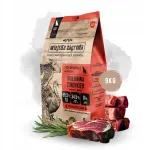 Kuivtoit koertele Wiejska Zagroda veiseliha, kalkuniliha ja k&ouml;&ouml;giviljadega suurtele t&otilde;ugudele, 9 kg
