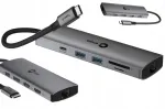 Apple USB-C jagaja, 100W, toetab 2 monitori, lisaliidesed ja laadimine