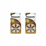 Kuuldeaparaadi patareid Panasonic PR312, 12 tk.
