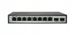 INTERNEC SPE008E-2F v&otilde;rgul&uuml;liti, 8x Gigabit PoE, 2x SFP, 96W
