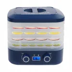 Toidu kuivati, puuviljade deh&uuml;draator, 5 korvi, 220V