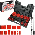 YATO bi-metall puurikomplekt 19-76 mm, 15 tk
