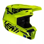 Maastikukiiver LEATT MOTO 2.5 V25 Argon must/kollane l&auml;ikiv, suurus XL