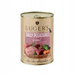 Koerakonservid Luger's Daily Pleasures vasikaliha ja porganditega, 400 g
