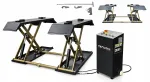 Mobiilne k&auml;&auml;rit&otilde;stuk TECH1200N, 3,5 t, 1200 mm, kummitallad, 230 V