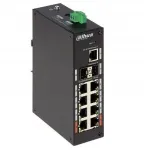 Dahua PFS3211 l&uuml;liti, 8 PoE porti, 2 SFP pesa, 120W