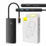 Adapter HUB Baseus, 6 porti: USB-C kuni HDMI, USB 3.0, 2x PD, SD, TF
