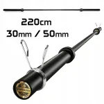 Sirge ol&uuml;mpiakang laagrid 220 cm, 50 mm, kinnitusklambritega OLYMPIC