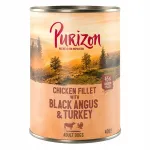 Purizon Adult Black Angus koeratoit veise- ja kalkunilihaga, 400 g