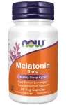 Toidulisand NOW Foods Melatonin 3 mg 60 kapslit