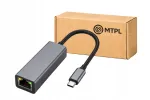 V&otilde;rguadapter USB-C kuni RJ45, 1000 Mb/s, Gigabit Ethernet, STABLE