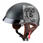 W-TEC Black Heart Longroad mootorrattakiiver, avatud, must, XS