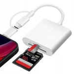 USB A 2in1 SD MicroSD m&auml;lukaartide lugeja adapter