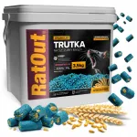 N&auml;riliste m&uuml;rk Ratout Brodifacoum graanulid 3,5 kg