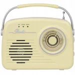 Kaasaskantav retro Bluetooth-raadio, juhtmevaba, USB, AUX, SD, liivakarva