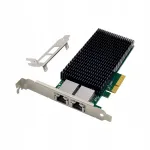 V&otilde;rgukaart MicroConnect PCIe x4 X540-T2, kaks 10GbE &uuml;hendust