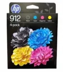HP 912 CMYK tindikassetikomplekt, 4 tk, 2027r./2028r., koos karbiga