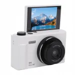 5K 75MP digikaamera 18x suumiga automaatse teravustamisega VR vlogimiseks