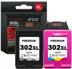 Tindikassetid HP 302, sobivad DeskJet 1110, 2130, 3630, Envy 4520, OfficeJet 4650, 3830, 5200