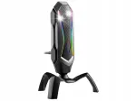 Lauamikrofon Tracer Spider RGB USB-C &uuml;hendusega, m&uuml;rasummutusega m&auml;ngimiseks, koos statiivi