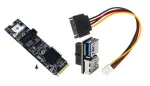 USB 3.0 juhtplaat 5 Gb/s, NGFF M.2 KEY-M 2280 (SBC/ROUTER)