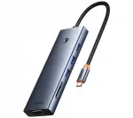 USB jagaja Baseus 10-in-1 UltraJoy: 3x USB, HDMI, VGA, SD, USB-C, 3,5 mm pesa