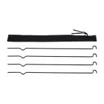 Telgi postid, 4 tk, lihtne paigaldada, pikkus 106 cm