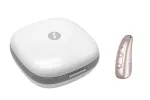 Signia Pure C&G T 7IX roosa kullaga kuuldeaparaat Bluetoothiga