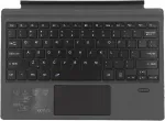 Juhtmevaba Bluetooth klaviatuur puuteplatsiga, 12,3" tahvelarvutile, QWERTZ