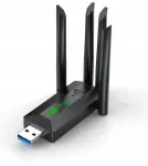 Traadita USB adapter USB 3.0, 1200Mbps, 2,4GHz/5GHz, antennidega